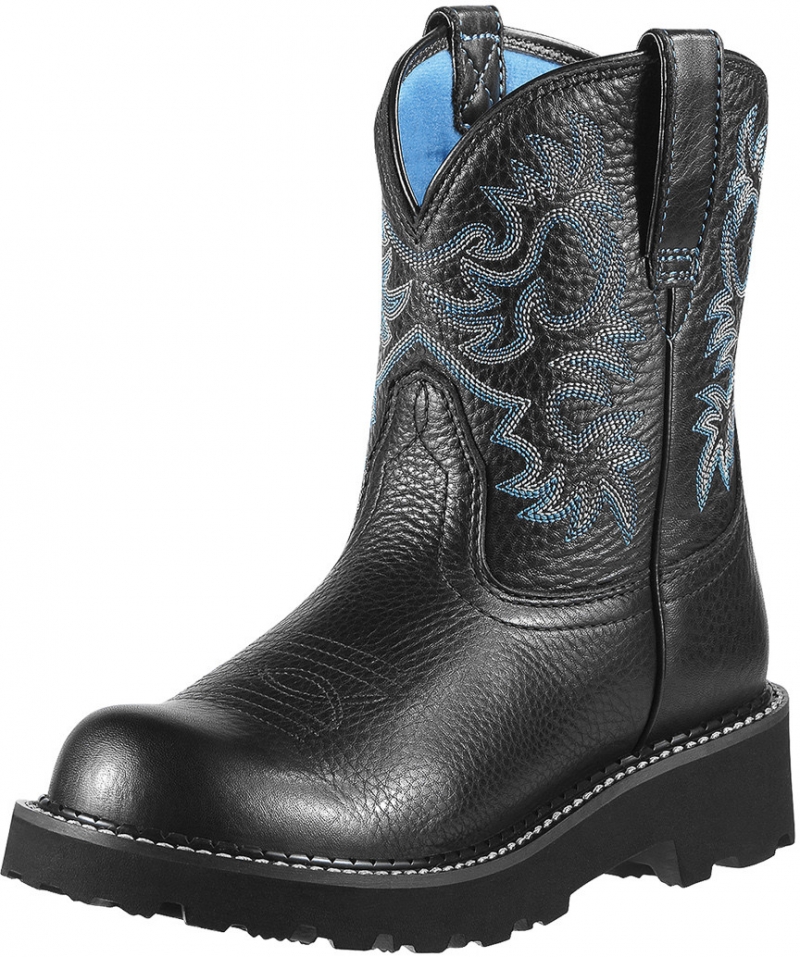 Ariat Women's FATBABY Pull-On - Black Deertan